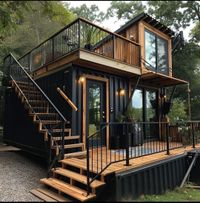 Build your own container home with step-by-step plans. &mdash;The idea is to build a home from an old shipping container.&mdash;The plans are provided by a professional builder to build an exciting and creative home at a low co